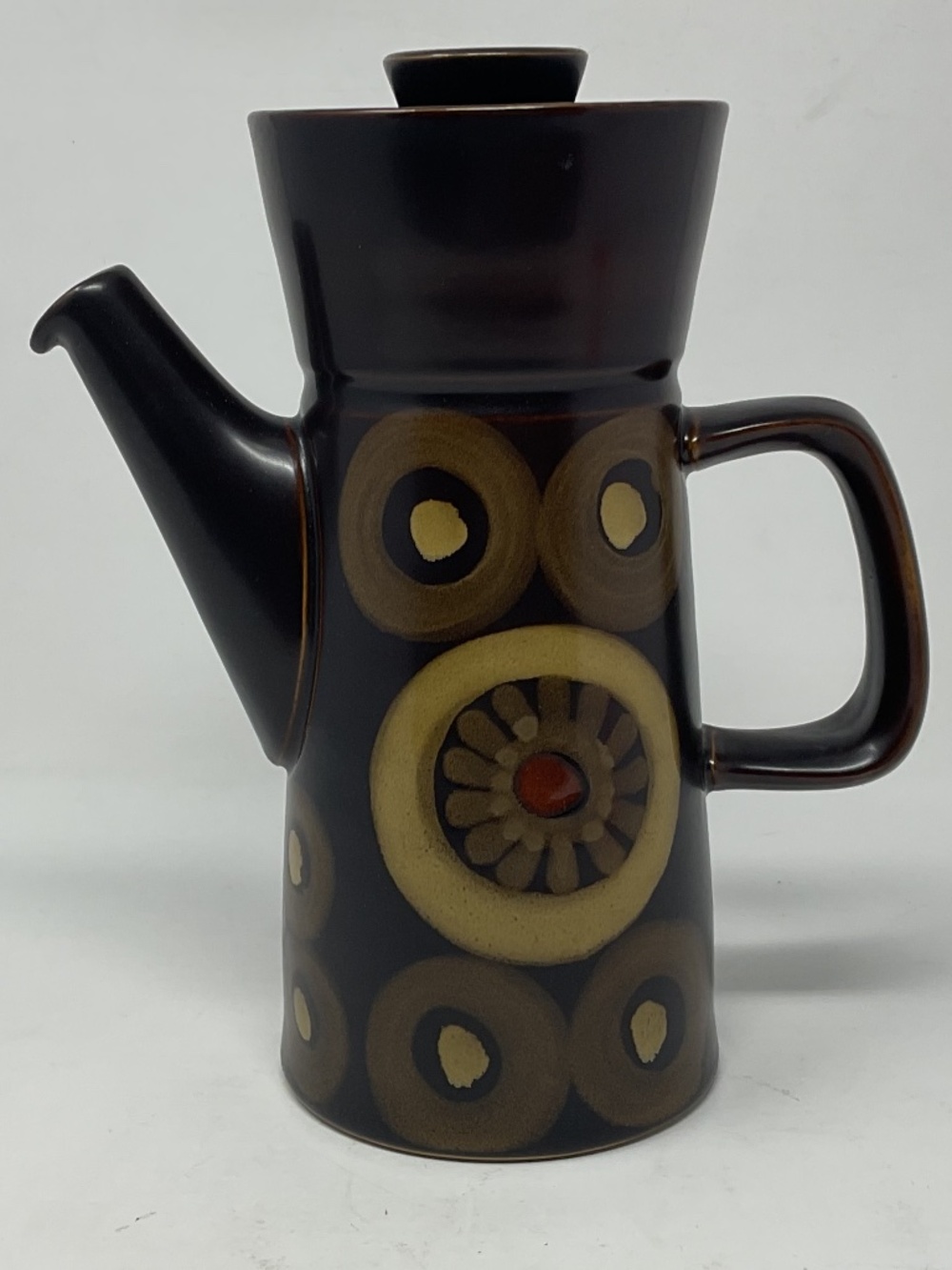 Denby Arabesque Stoneware 3 Cup Coffee Tea Pot